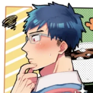 👓 emoji Иида. @Lida_Tenya Telegram sticker 11 of 83