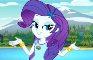 ☺️ emoji @mlpstickers Rarity Animated #1 Telegram sticker 24 of 50