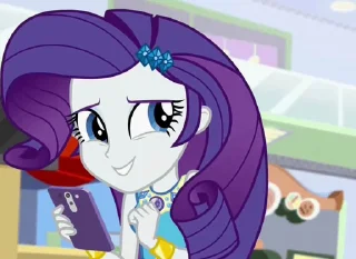 🥺 emoji @mlpstickers Rarity Animated #1 Telegram sticker 17 of 50
