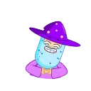 😅 emoji Wizard Telegram sticker 23 of 31