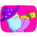 🥴 emoji Wizard Telegram sticker 12 of 31