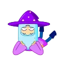 🙃 emoji Wizard Telegram sticker 13 of 31