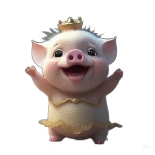 😃 emoji поросiнок Telegram sticker 5 of 16