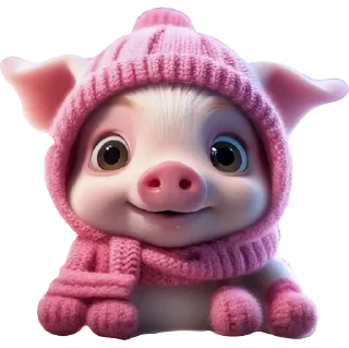💗 emoji поросiнок Telegram sticker 14 of 16