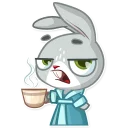 😑 emoji Boo the Bunny Telegram sticker 12 of 36