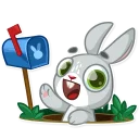 👋 emoji Boo the Bunny Telegram sticker 5 of 36