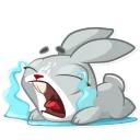 😭 emoji Boo the Bunny Telegram sticker 23 of 36