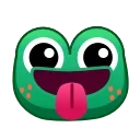 Sticker from Frog Emoji Pack #2 @TgSticker