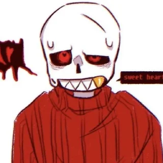 😬 emoji Фелл @undertailAUU Telegram sticker 17 of 21