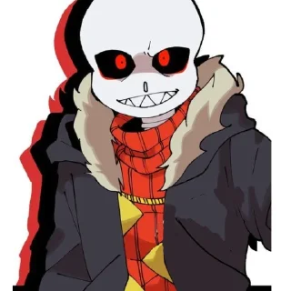 🤔 emoji Фелл @undertailAUU Telegram sticker 14 of 21