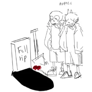 ⚰ emoji Фелл бебра Telegram sticker 21 of 62