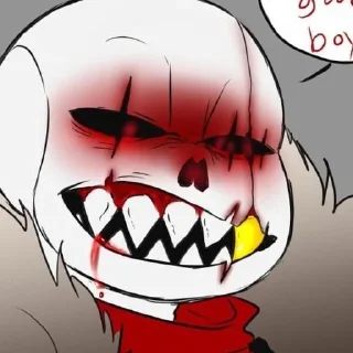 😈 emoji Фелл @undertailAUU Telegram sticker 16 of 21