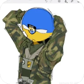 🤭 emoji УПА УКРАЇНА Telegram sticker 24 of 99