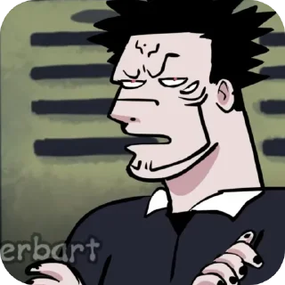 Sticker from Сука