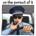 🕵 emoji Meme Police Telegram sticker 19 of 40