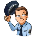 👋 emoji Meme Police Telegram sticker 5 of 40