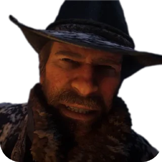 Sticker from Red dead redemption ll