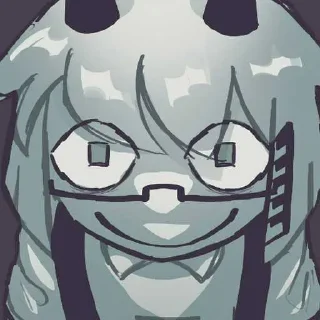 😎 emoji Мемни стикеры от Алисы😃 ➡️ @Ctikerubot Telegram sticker 22 of 70