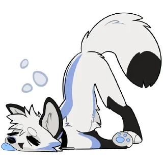 💤 emoji Fox Telegram sticker 12 of 25