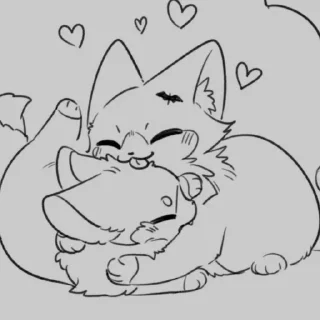 ❤ emoji Моя еда выглядит очень миленькой 15 Telegram sticker 16 of 120