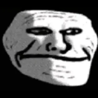 🤡 emoji Trollface ➡️ @Ctikerubot Telegram sticker 9 of 40