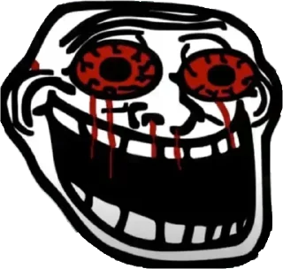 🤡 emoji Trollface ➡️ @Ctikerubot Telegram sticker 22 of 40