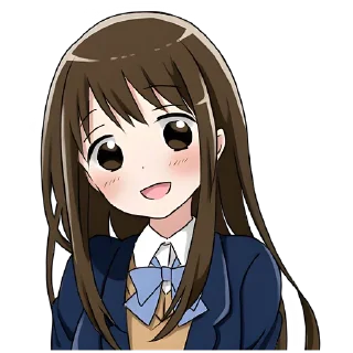 😱 emoji Школьница-тян @TgSticker Telegram sticker 17 of 40