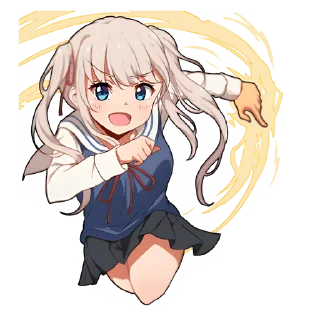 Sticker from Школьница-тян @nyasticks