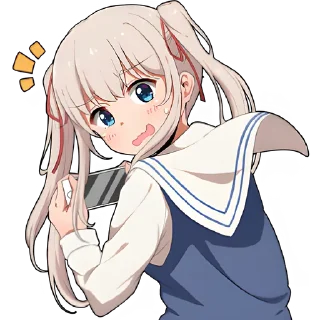 😪 emoji Школьница @Nyasticks Telegram sticker 5 of 43