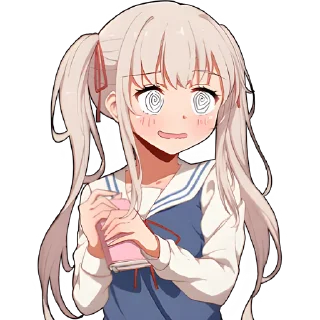 😵‍💫 emoji Школьница @Nyasticks Telegram sticker 9 of 43