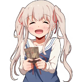 🤗 emoji Школьница @Nyasticks Telegram sticker 6 of 43