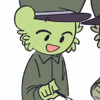 🥴 emoji ☘️🄵🄻🄸🄿🄿🅈/🄵🄻🄸🅀🄿🅈🌿 Telegram sticker 17 of 49