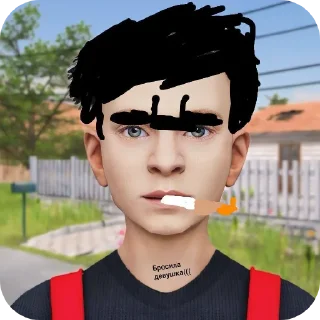 😭 emoji СКАЧАТЬ МОДЫ - @secretmodeschoolbot @capslukerr Telegram sticker 11 of 44