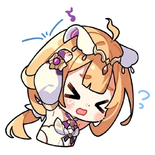😭 emoji HI3 chibi☆ Telegram sticker 14 of 34