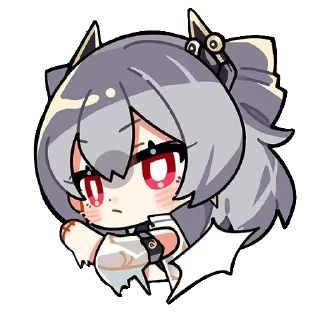 🤬 emoji HI3 chibi☆ Telegram sticker 6 of 34