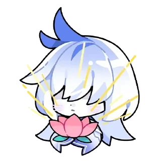 🫣 emoji HI3 chibi☆ Telegram sticker 23 of 34