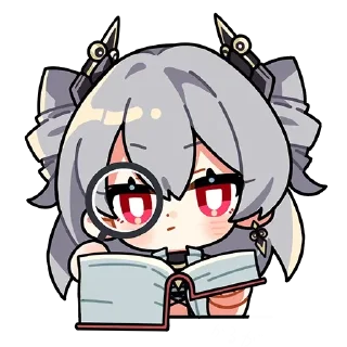 🤨 emoji HI3 chibi☆ Telegram sticker 8 of 34