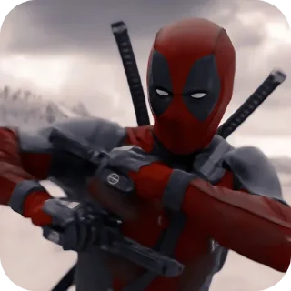 😎 emoji • Deadpool  • » @sticersgerip « Telegram sticker 13 of 50