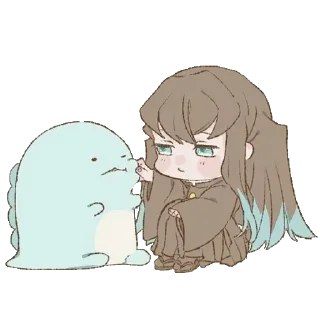 🤗 emoji Inosuke Telegram sticker 9 of 25