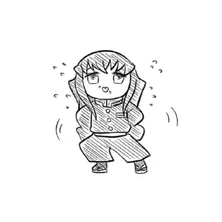🤸‍♂ emoji Inosuke Telegram sticker 24 of 25