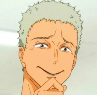 😆 emoji Аниме стикеры Telegram sticker 7 of 21