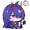 🫥 emoji Эмодзи пак хср из стикеров || @hsr_kira @TgEmodziBot Telegram sticker 7 of 120