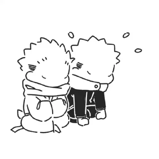 🧎‍♂ emoji Лучшие стикеры: @animstikers1 Telegram sticker 14 of 50