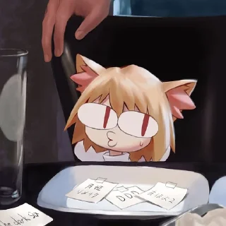 😋 emoji Neco Arc Appreciation Telegram sticker 17 of 19