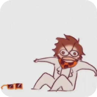 😠 emoji Джон — @HaegiwaKo Telegram sticker 8 of 72