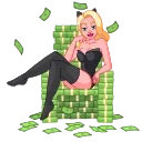 🤑 emoji Больше стикеров 👉🏻 @stickertg4 Telegram sticker 13 of 50