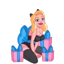 🎁 emoji Больше стикеров 👉🏻 @stickertg4 Telegram sticker 3 of 50