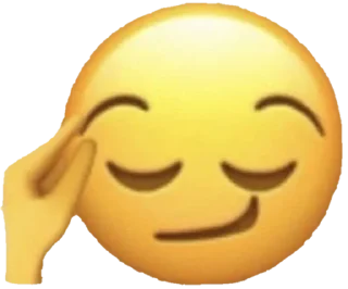 😏 emoji Favstickrs Telegram sticker 7 of 75