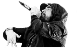 🎤 emoji EMINEM SUPER BOWL Telegram sticker 14 of 107
