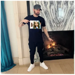 Sticker from Eminem:/